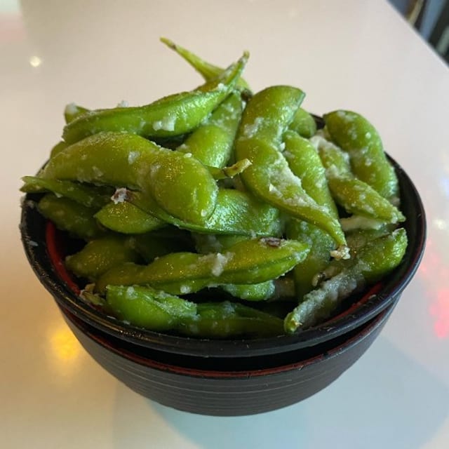 Garlic Edamame.