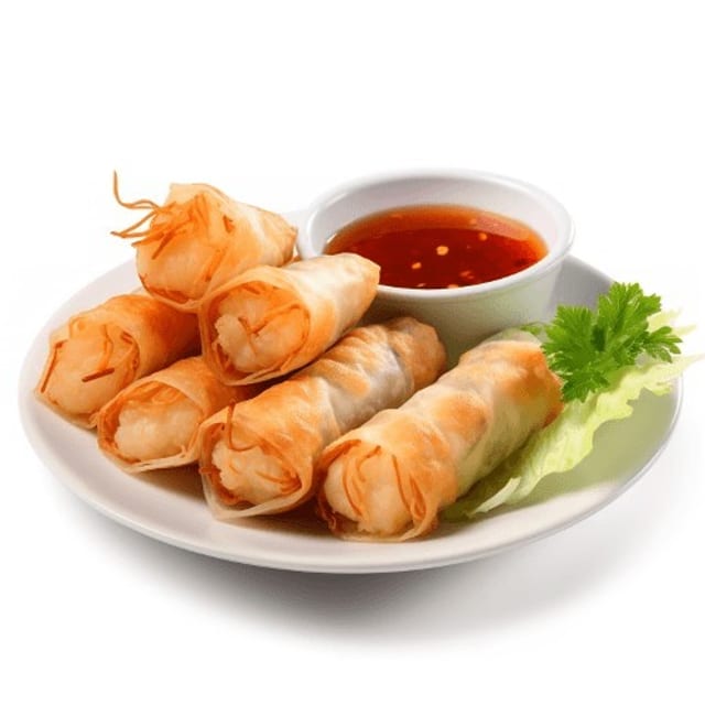 Spicy Shrimp Roll.