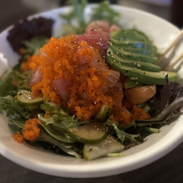 Sashimi Salad.