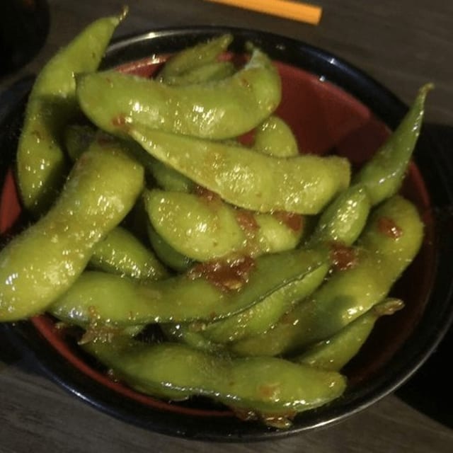 Sweet Chili Edamame Sushi.