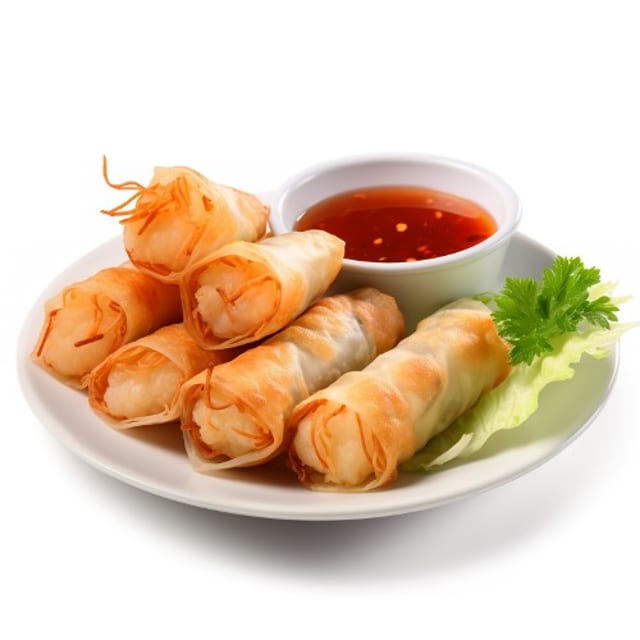 Spicy Shrimp Roll.