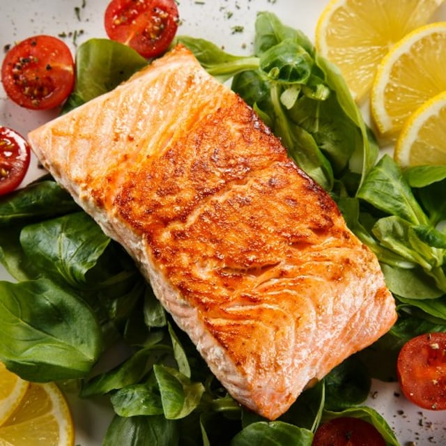 J3. Salmon Teriyaki.