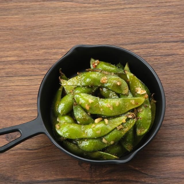 Garlic Edamame.