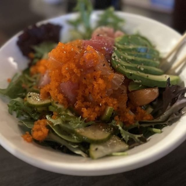 Sashimi Salad.