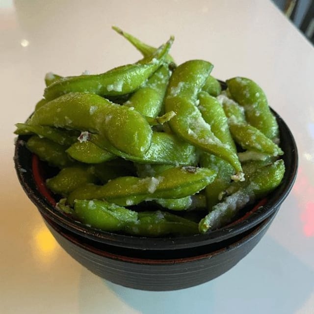 Garlic Edamame Sushi.