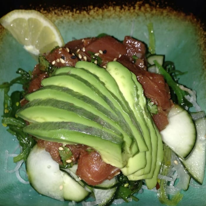 Tuna Poke Salad.
